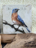 Bluebird Giclée Canvas Art Block