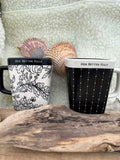 His/Her Better Half Coffee Cup Set