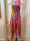 Abstract Pastel Wedding Guest & Resort Vacation Dress