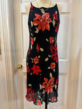 Jones New York Bold Hibiscus Floral Print Dress — Y2K Vintage
