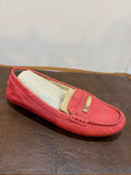 Michael Kors Everett Moccasin Loafer Veridian Red Leather