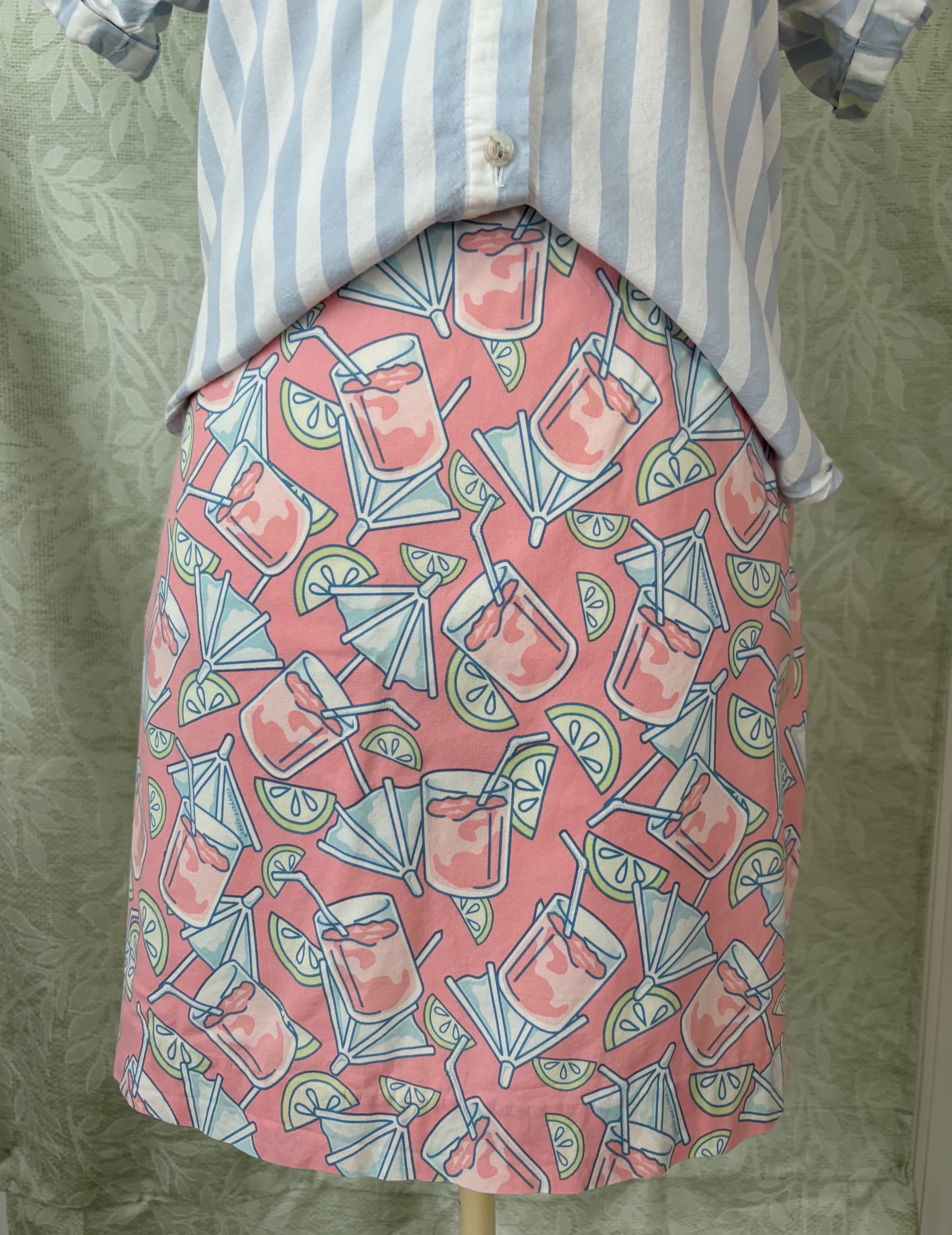 Vineyard Vines Pink Lemonade Skort — Coastal Preppy Chic