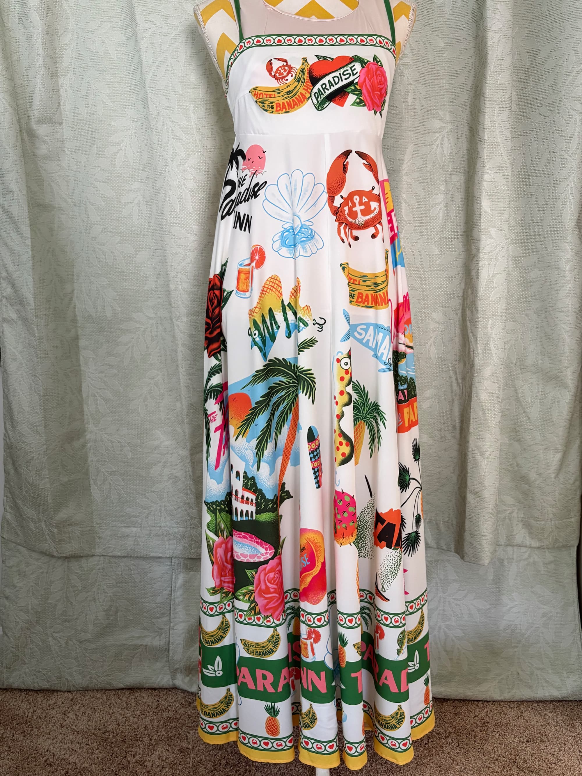 ALÉMAIS Paradiso Inspired Vacation Maxi Dress Dupe