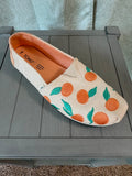 TOMS Special Edition Oranges Embroidered Canvas Alpargata Slip-On
