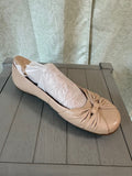 Hotter Comfort Concept Jewel Ballet Flat Blush Nude Leather