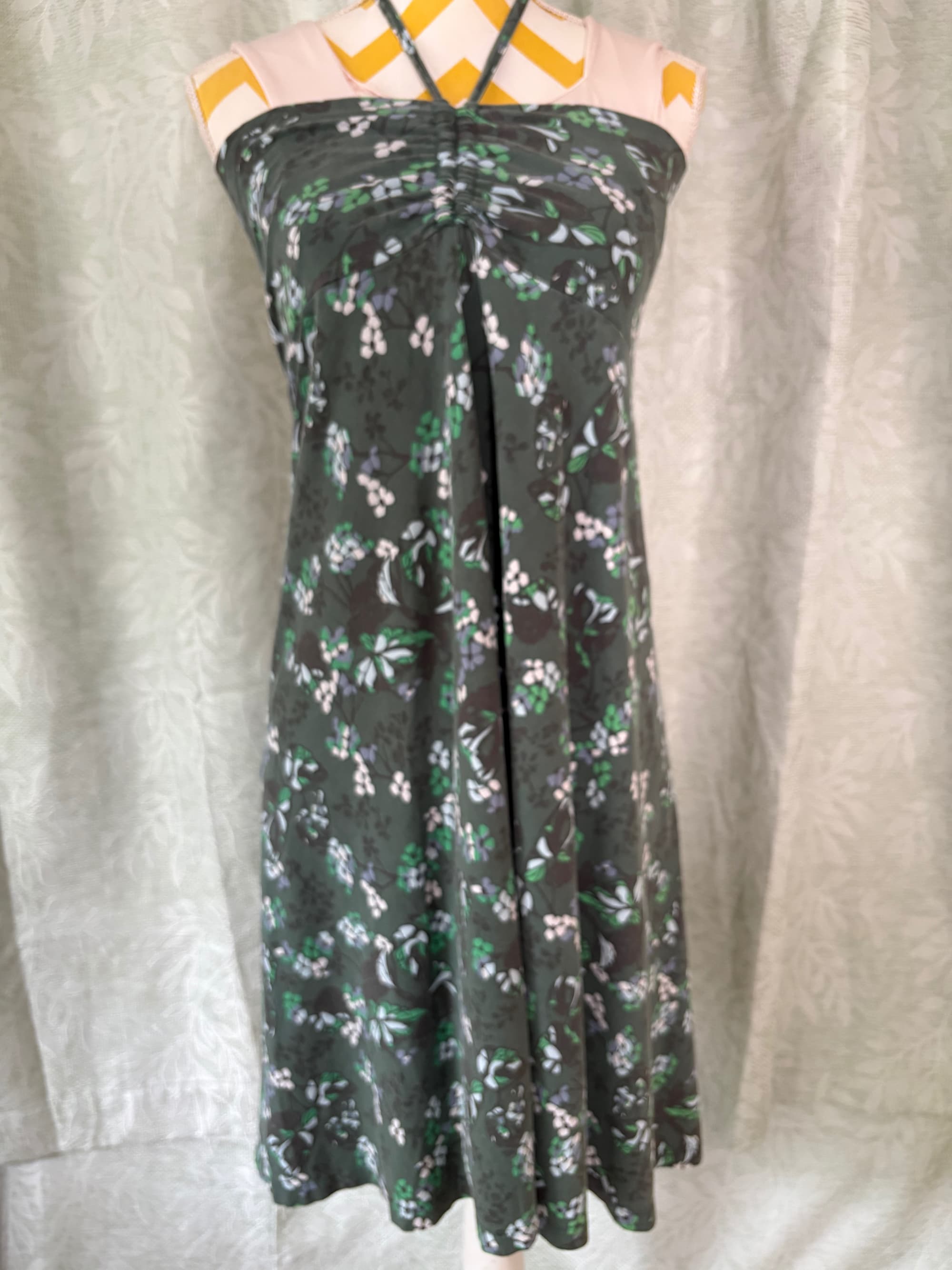 Patagonia Organic Cotton Floral Halter Sundress