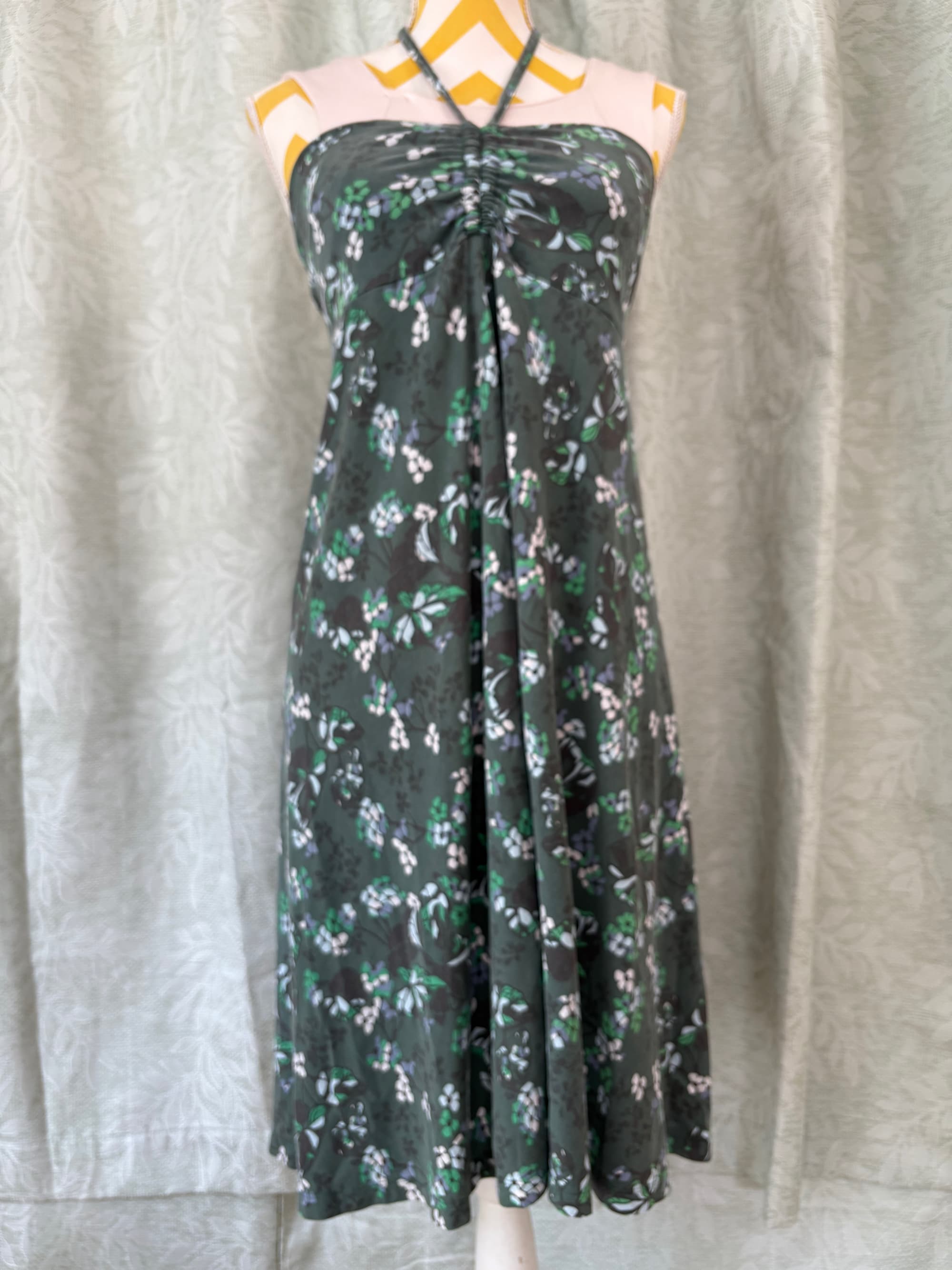 Patagonia Organic Cotton Floral Halter Sundress