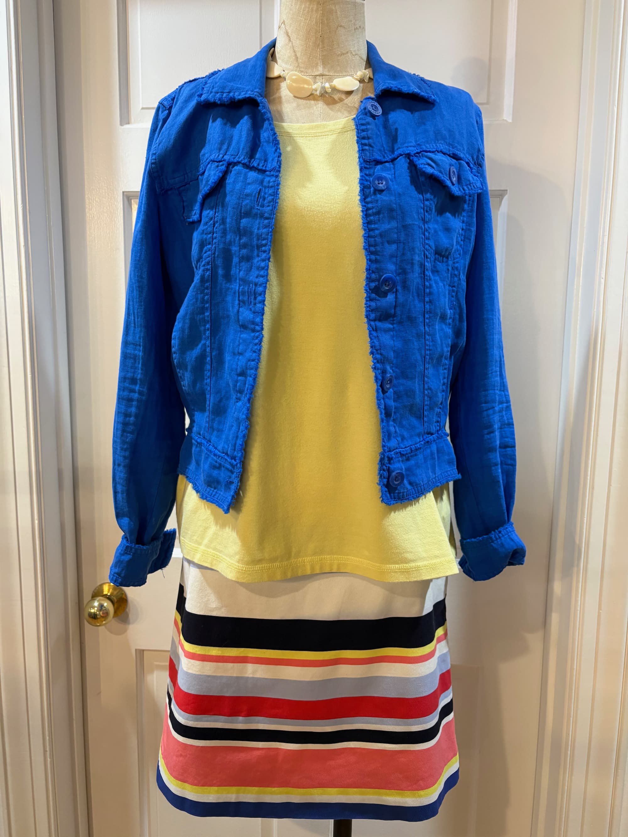 Island Breeze Layering: Tommy Bahama Two Palms Linen Jacket